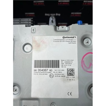 Recambio de radio / cd para opel vivaro furgón (2019) 1.5 s express [1,5 ltr. - 75 kw cdti dpf] referencia OEM IAM 9835408780  