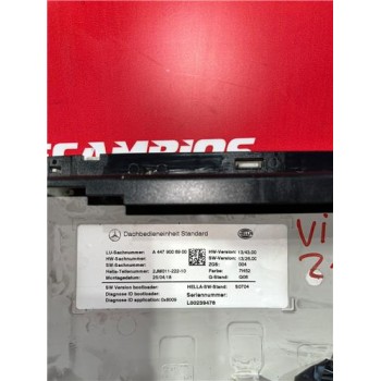 Recambio de luz interior techo para mercedes-benz vito furgón (447)(07.2014) 1.6 109/111 cdi worker compacta (447.601) [1,6 ltr.