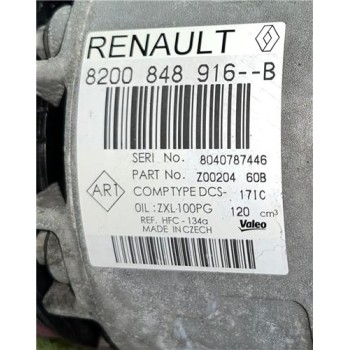 Recambio de compresor aire acondicionado para opel movano b furgón/combi (2010) 2.3 fg. l1h1 2,8t [2,3 ltr. - 81 kw cdti] refere