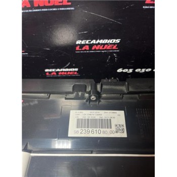 Recambio de cuadro instrumentos para citroën jumpy furgón (05.2016) 1.6 confort m [1,6 ltr. - 85 kw blue-hdi fap] referencia OEM