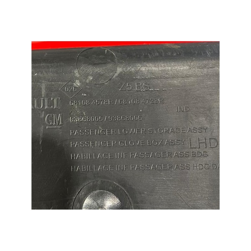 Recambio de guantera salpicadero para nissan nv300 camper (01.2018) 1.6 michelangelo [1,6 ltr. - 107 kw dci cat] referencia OEM 