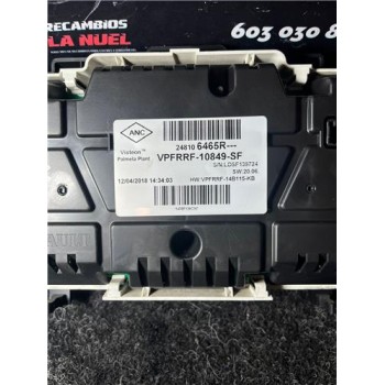 Recambio de cuadro completo para nissan nv300 camper (01.2018) 1.6 michelangelo [1,6 ltr. - 107 kw dci cat] referencia OEM IAM 2