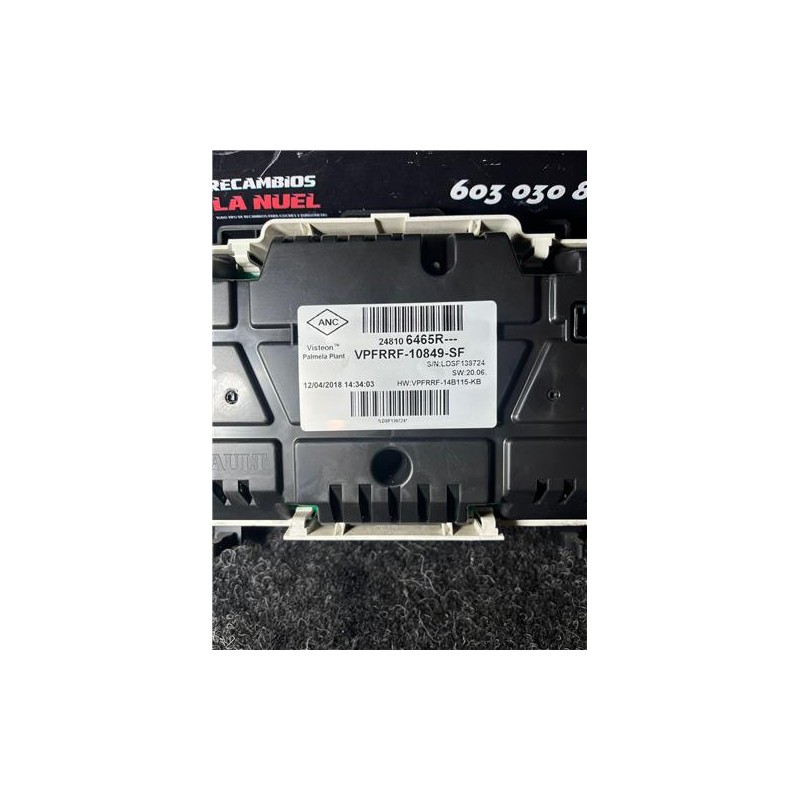 Recambio de cuadro completo para nissan nv300 camper (01.2018) 1.6 michelangelo [1,6 ltr. - 107 kw dci cat] referencia OEM IAM 2