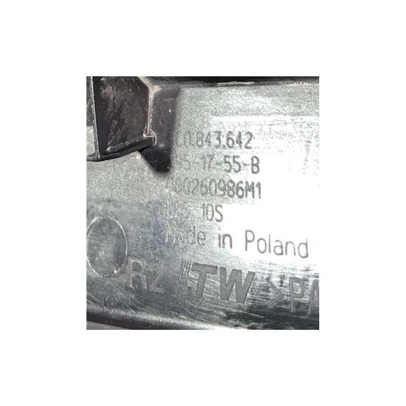 Recambio de manilla interior puerta corredera dcha. para volkswagen crafter furgón (sy/sx)(09.2016) 2.0 35 furgón bm ta fwd [2,0