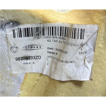 Recambio de moqueta suelo interior para opel vivaro furgón (2019) 1.5 l express [1,5 ltr. - 75 kw cdti dpf] referencia OEM IAM 9