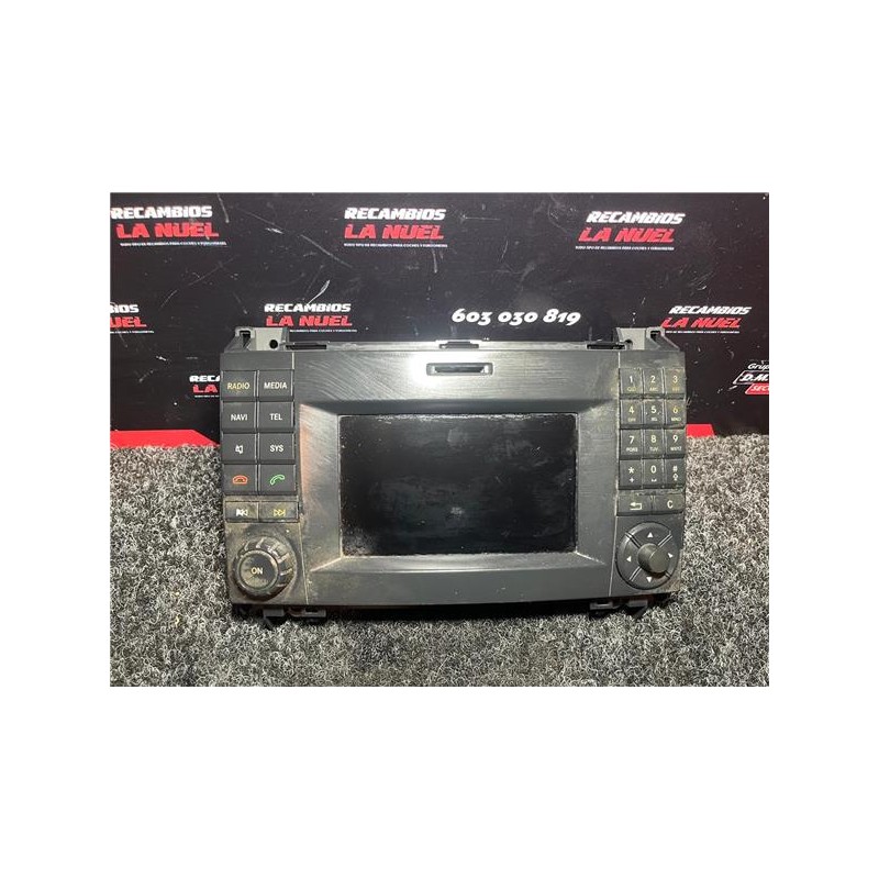 Recambio de radio / cd para mercedes-benz sprinter iii furgon rwd/awd (907)(02.2018) 2.1 311/314/316 cdi rwd l3 / l4 (907.635/63
