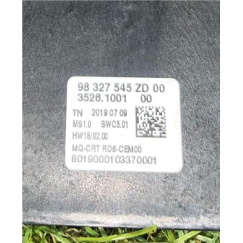 Recambio de radio / cd para peugeot partner tepee (05.2008) yh01 referencia OEM IAM 98327545ZD 9830084880 