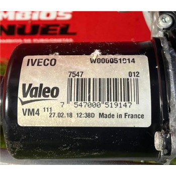 Recambio de motor limpiaparabrisas delantero para iveco daily furgón (2014) 2.3 fg 33 s ... v batalla 3520 [2,3 ltr. - 100 kw di