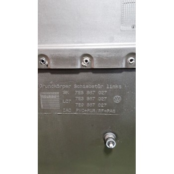 Recambio de guarnecido puerta corredera izquierda para volkswagen t6 transporter bus (sg)(05.2015) 2.0 caravelle premium largo [