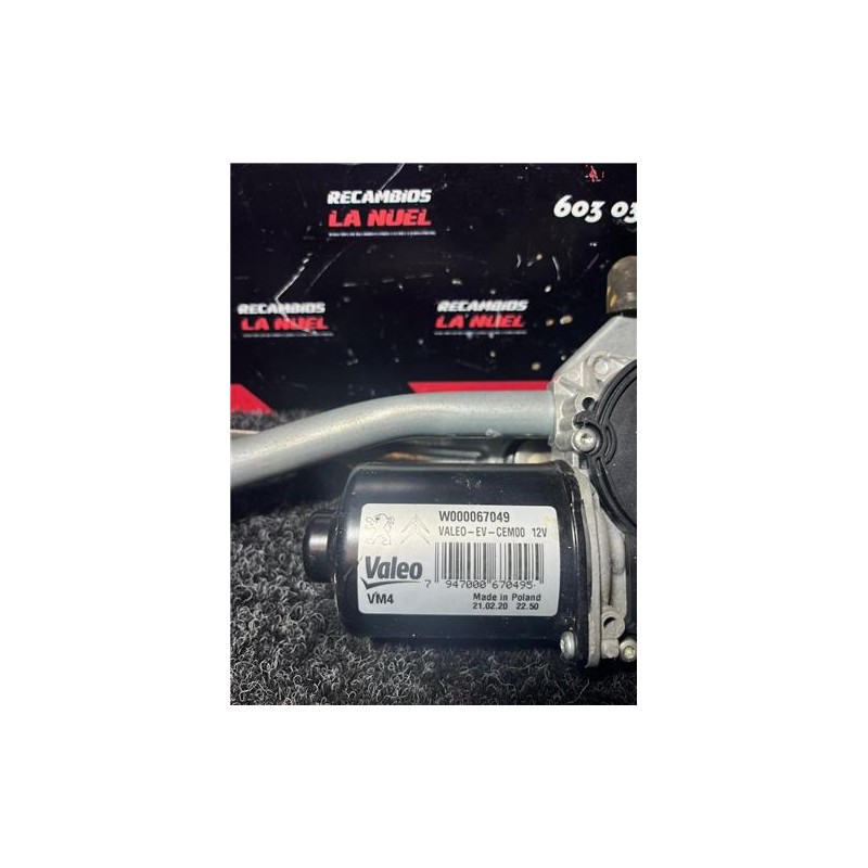 Recambio de motor limpiaparabrisas delantero para citroën jumpy furgón (05.2016) 2.0 control m [2,0 ltr. - 90 kw blue-hdi fap] r