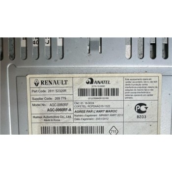 Recambio de radio / cd para dacia dokker express (11.2012) 1.5 ambiance [1,5 ltr. - 55 kw dci diesel fap cat] referencia OEM IAM