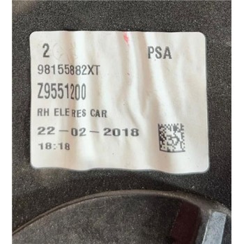 Recambio de retrovisor electrico derecho para citroën jumpy furgón (05.2016) 1.6 confort m [1,6 ltr. - 85 kw blue-hdi fap] refer