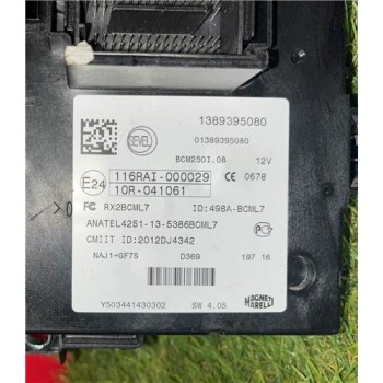 Recambio de caja fusibles/rele para citroën jumper furgon (05.2014) 2.0 30 l1h1 bluehdi 110 [2,0 ltr. - 81 kw blue-hdi fap cat] 