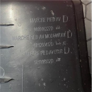 Recambio de estribo plastico para citroën jumpy furgón (05.2016) 2.0 control m [2,0 ltr. - 90 kw blue-hdi fap] referencia OEM IA