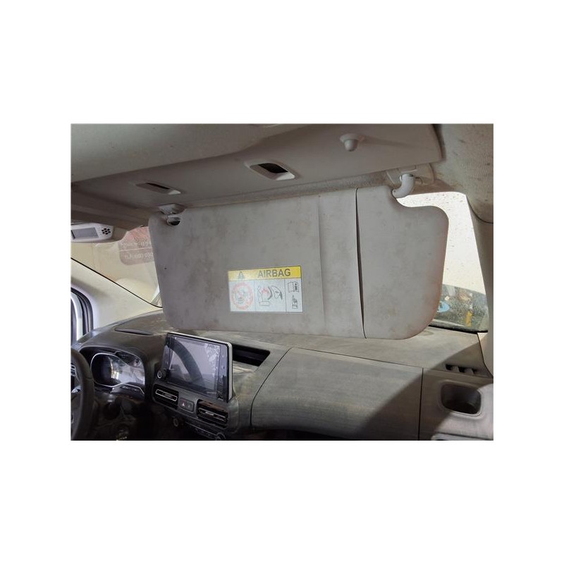 Recambio de parasol derecho para opel combo life e (2018) 1.5 edition [1,5 ltr. - 75 kw cdti dpf] referencia OEM IAM 98094983BJ 