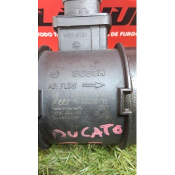 Recambio de caudalimetro para fiat ducato 2.3jtd 130 cv 2016 f1ae3481d fiat ducato 2.3 jtd 2016 referencia OEM IAM 0281006054 55