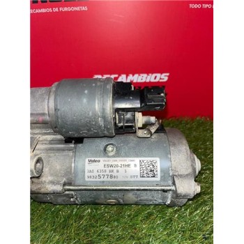 Recambio de motor arranque para peugeot rifter (06.2018) 1.5 active long [1,5 ltr. - 75 kw blue-hdi fap] referencia OEM IAM 9832