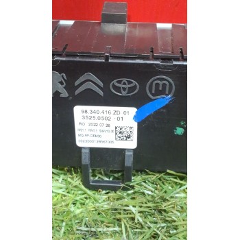 Recambio de mando calefaccion / a/a para citroën jumpy furgón control m blue-hdi fap referencia OEM IAM 98340416ZD  