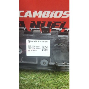 Recambio de mando calefaccion / a/a para mercedes-benz sprinter iii furgon fwd (910) 311/314 cdi fwd l2 cdi cat referencia OEM I