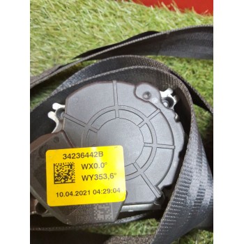 Recambio de cinturon seguridad trasero para peugeot peugeot partnert yh01 referencia OEM IAM 34236442B  