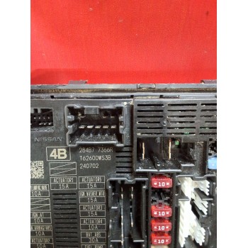 Recambio de caja reles / fusibles para renault kangoo iii monospace blue dci 95 (kjab) referencia OEM IAM 284B77366R  