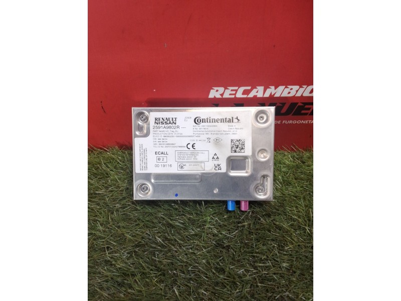 Recambio de modulo electronico para renault kangoo iii monospace blue dci 95 (kjab) referencia OEM IAM 2591a9802r  