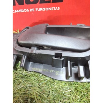 Recambio de maneta interior trasera izquierda para peugeot partner furgoneta/monovolumen (k9) 1.5 bluehdi 100 referencia OEM IAM