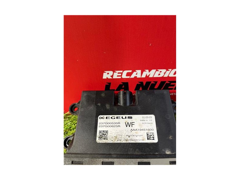 Recambio de modulo electronico para renault trafic iii furgón (06.2014) m9r z7 referencia OEM IAM 237G00535R  