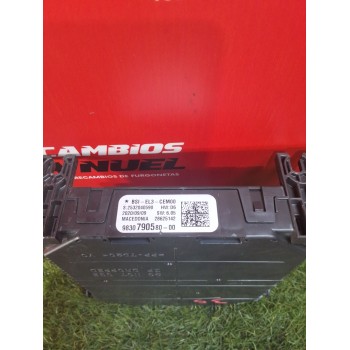 Recambio de caja reles / fusibles para citroën jumpy iii furgoneta (v_) 1.5 bluehdi 120 referencia OEM IAM 9830790580 9810295780