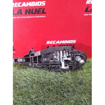 Recambio de maneta exterior trasera izquierda para opel combo furgoneta/monovolumen (k9) 1.5 d referencia OEM IAM 98029781XT  
