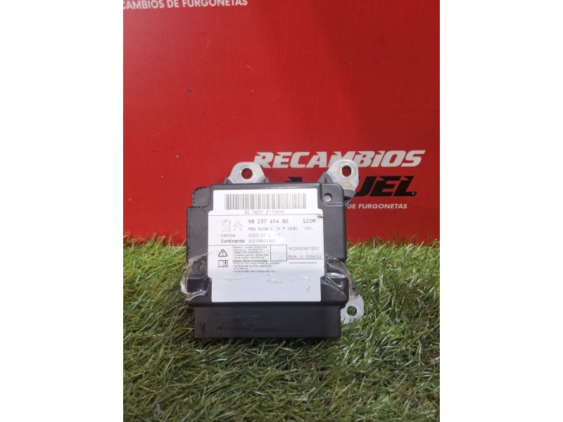 Recambio de centralita airbag para peugeot partner furgoneta/monovolumen (k9) 1.5 bluehdi 100 referencia OEM IAM 9823741480  