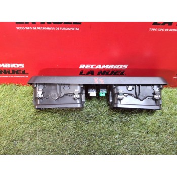 Recambio de aireador central para peugeot partner furgoneta/monovolumen (k9) 1.5 bluehdi 100 referencia OEM IAM MOU022324  