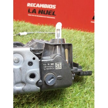 Recambio de cerradura puerta delantera derecha para citroën jumpy furgón control m blue-hdi fap referencia OEM IAM 16942543 3478