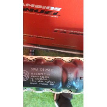 Recambio de radiador agua para ford tourneo connect (cfj)(2022) 1.5 active [1,5 ltr. - 84 kw ecoboost cat] referencia OEM IAM 5W