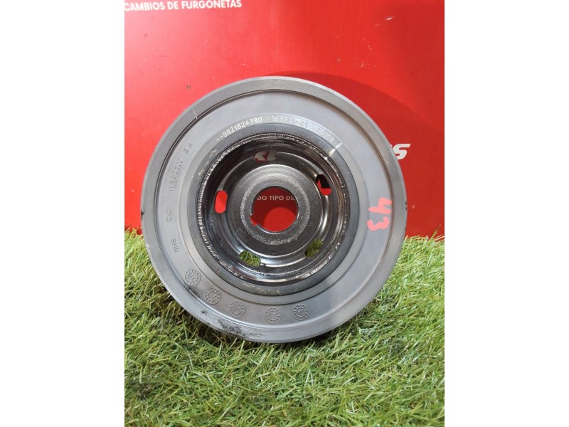 Recambio de polea cigueñal para peugeot partner furgoneta/monovolumen (k9) 1.5 bluehdi 100 referencia OEM IAM 9821624380  