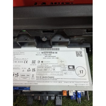 Recambio de pantalla multifuncion para peugeot partner furgoneta/monovolumen (k9) 1.5 bluehdi 100 referencia OEM IAM 9852916980 