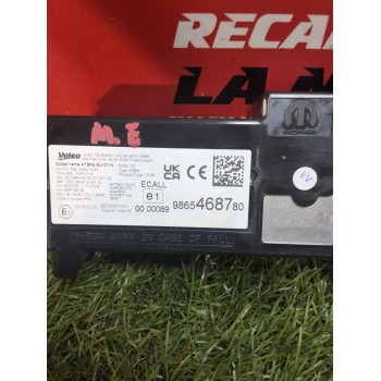 Recambio de modulo electronico para peugeot partner furgoneta/monovolumen (k9) 1.5 bluehdi 100 referencia OEM IAM 9865468780  