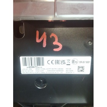 Recambio de cuadro instrumentos para peugeot partner furgoneta/monovolumen (k9) 1.5 bluehdi 100 referencia OEM IAM 9865967380  