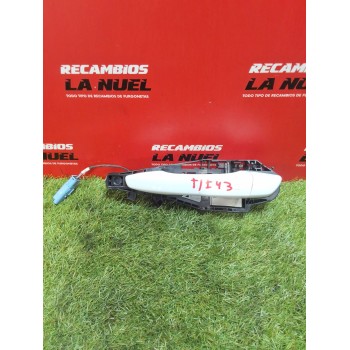 Recambio de maneta exterior trasera izquierda para peugeot partner furgoneta/monovolumen (k9) 1.5 bluehdi 100 referencia OEM IAM