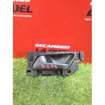 Recambio de maneta interior delantera izquierda para peugeot partner furgoneta/monovolumen (k9) 1.5 bluehdi 100 referencia OEM I