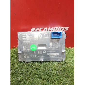 Recambio de modulo electronico para peugeot partner furgoneta/monovolumen (k9) 1.5 bluehdi 100 referencia OEM IAM 9833986680 985