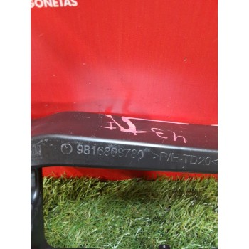 Recambio de soporte paragolpes trasero izquierdo para peugeot partner furgoneta/monovolumen (k9) 1.5 bluehdi 100 referencia OEM 