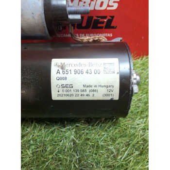 Recambio de motor arranque para mercedes-benz sprinter 3,5-t furgoneta (b907, b910) 316 cdi rwd (907.631, 907.633, 907.635, 907.