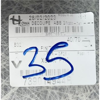 Recambio de techo para renault trafic iii furgón (06.2014) m9r z7 referencia OEM IAM 739014944R  