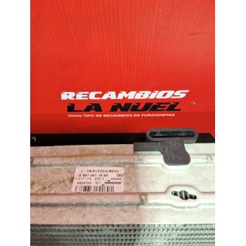 Recambio de intercooler para mercedes-benz sprinter 3,5-t furgoneta (b907, b910) 316 cdi rwd (907.631, 907.633, 907.635, 907.637