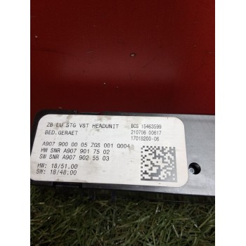 Recambio de mando multifuncion para mercedes-benz sprinter 3,5-t furgoneta (b907, b910) 316 cdi rwd (907.631, 907.633, 907.635, 