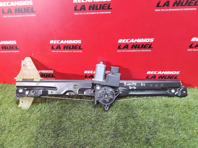 Recambio de mecanismo elevalunas delantero derecho para citroën jumpy iii furgoneta (v_) 1.5 bluehdi 120 referencia OEM IAM   