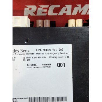 Recambio de modulo electronico para mercedes-benz sprinter 3,5-t furgoneta (b907, b910) 316 cdi rwd (907.631, 907.633, 907.635, 