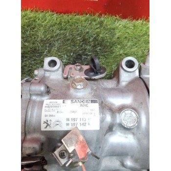 Recambio de compresor aire acondicionado para citroën jumper furgon 30 l1h1 bluehdi 110 blue-hdi fap referencia OEM IAM 98197113