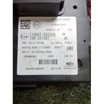 Recambio de caja reles para fiat ducato furgoneta (250_) 180 multijet 2,3 d referencia OEM IAM 1389975080  